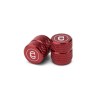 CINEMA Valve Caps Shrader, Blue (Pair)